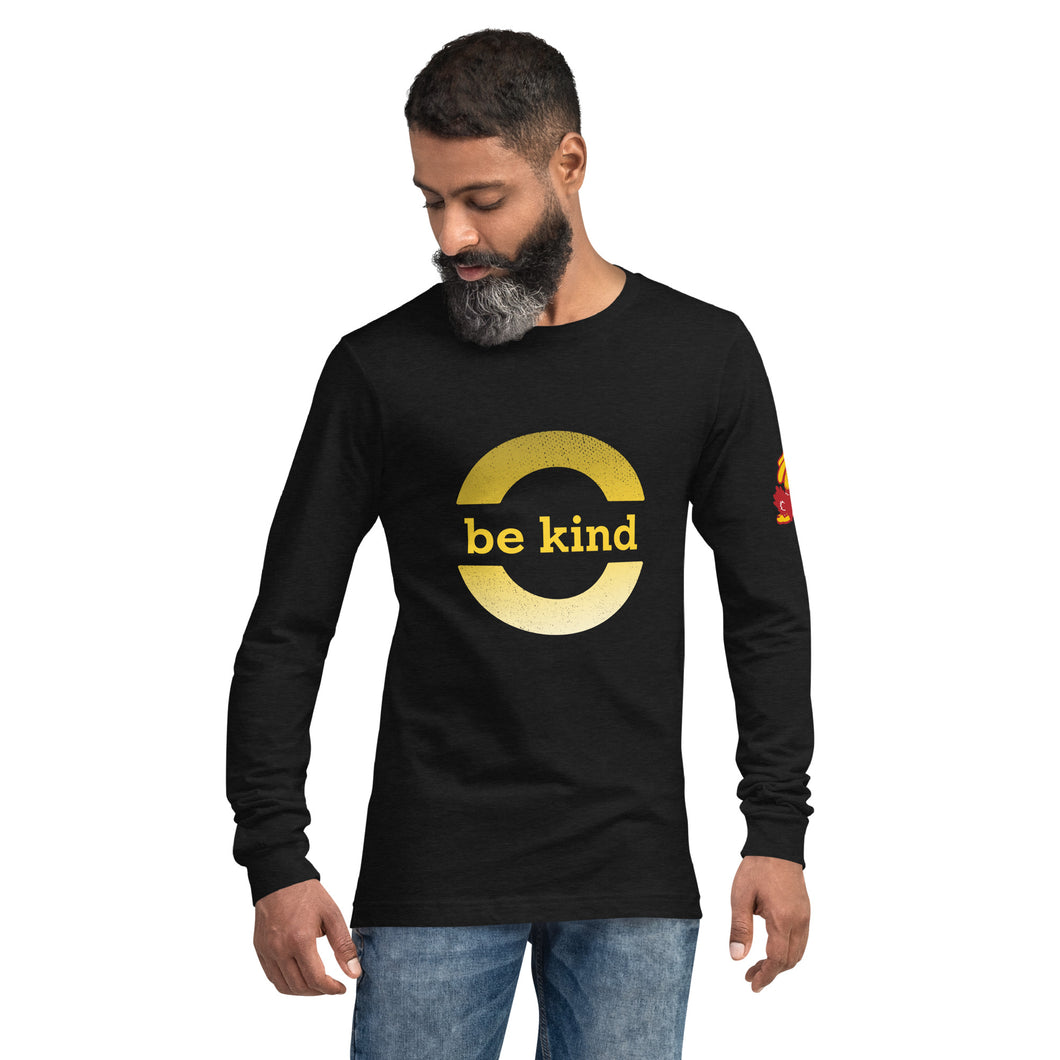 Be Kind w/JayHawk - long sleeve