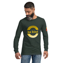 Load image into Gallery viewer, Be Kind w/JayHawk - long sleeve
